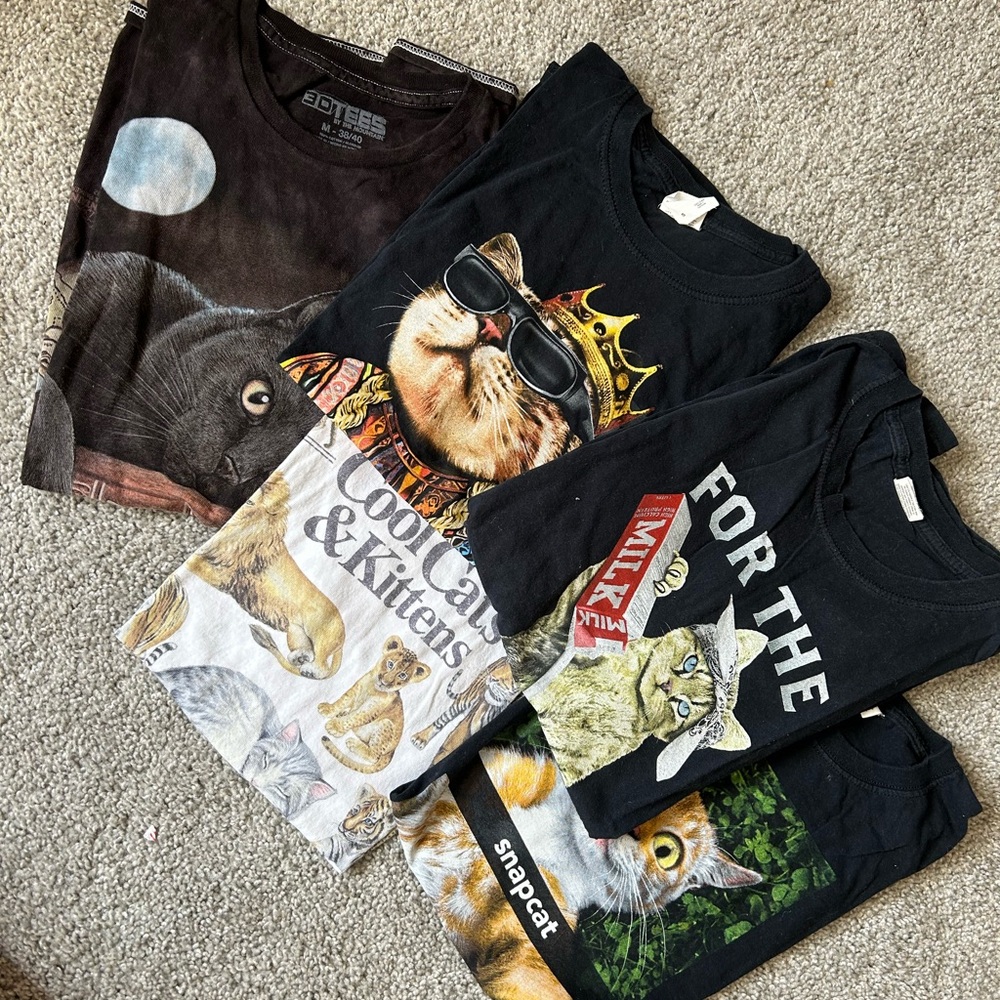 Cat Graphic Tees
